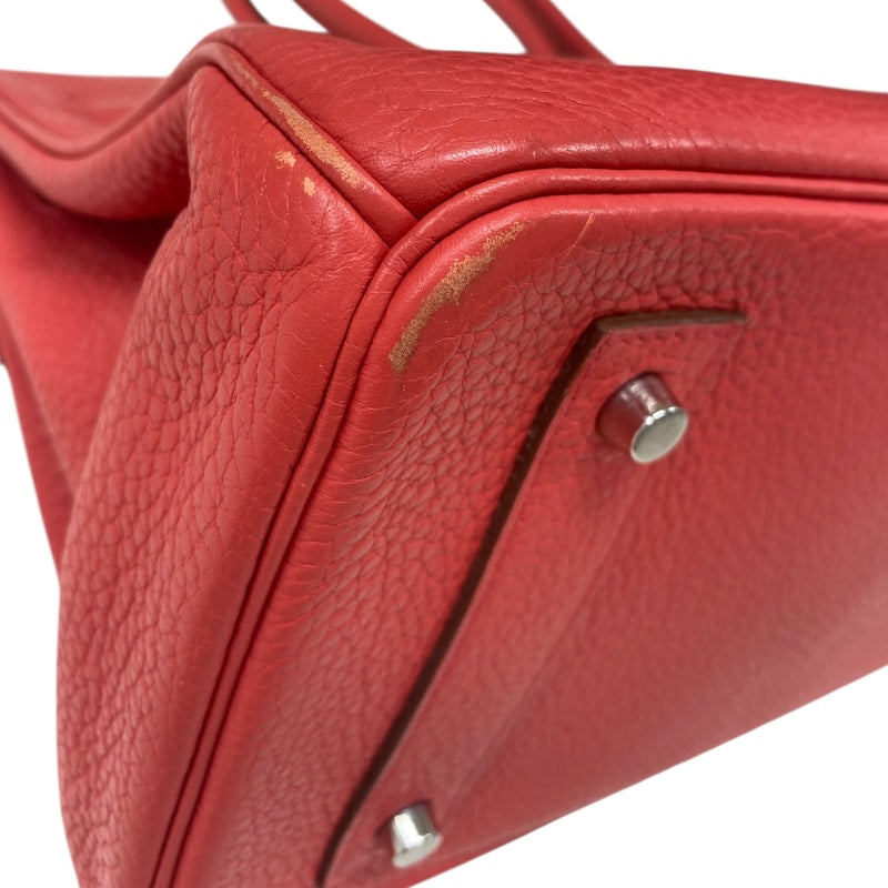 エルメス HERMES ショルダーバーキン42 □N刻印 ブーゲンビリア シルバー金具 トリヨン レディース ハンドバッグ