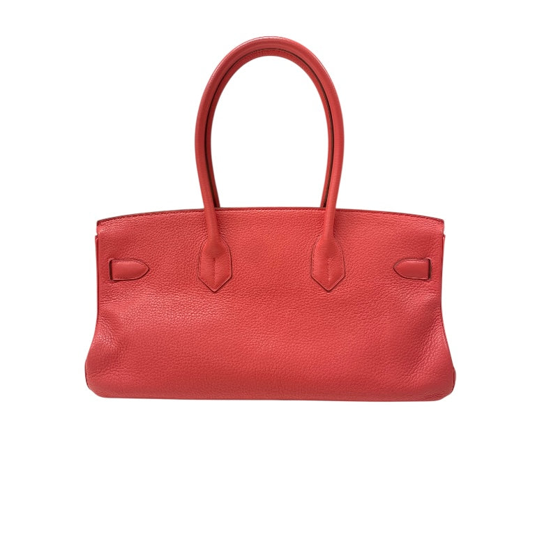 エルメス HERMES ショルダーバーキン42 □N刻印 ブーゲンビリア シルバー金具 トリヨン レディース ハンドバッグ