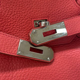 エルメス HERMES ショルダーバーキン42 □N刻印 ブーゲンビリア シルバー金具 トリヨン レディース ハンドバッグ