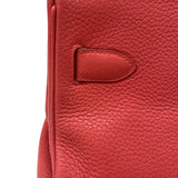 エルメス HERMES ショルダーバーキン42 □N刻印 ブーゲンビリア シルバー金具 トリヨン レディース ハンドバッグ