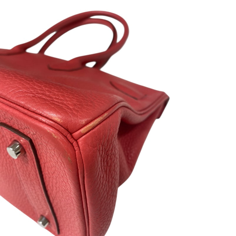 エルメス HERMES ショルダーバーキン42 □N刻印 ブーゲンビリア シルバー金具 トリヨン レディース ハンドバッグ