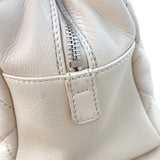シャネル CHANEL PTTチェーントート A18004 クリーム シルバー金具 キャビアスキン レディース トートバッグ