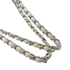 シャネル CHANEL PTTチェーントート A18004 クリーム シルバー金具 キャビアスキン レディース トートバッグ