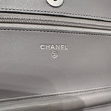 シャネル CHANEL マトラッセチェーンウォレット AP0250 グレー ラムスキン レディース ショルダーバッグ