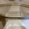 シャネル CHANEL ドーヴィルスモールショッピングバック AS3257 ネイビー　シルバー金具 コットンファイバー レディース トートバッグ