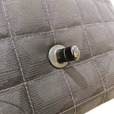 シャネル CHANEL ニュートラベルライン フラップバッグ A15285 ブラック ナイロンジャガード レディース ショルダーバッグ