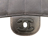 シャネル CHANEL ニュートラベルライン フラップバッグ A15285 ブラック ナイロンジャガード レディース ショルダーバッグ