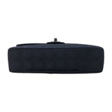 シャネル CHANEL ニュートラベルライン フラップバッグ A15285 ブラック ナイロンジャガード レディース ショルダーバッグ