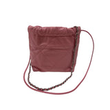 シャネル CHANEL CHANEL22ミニバッグ AS3980 ピンク シルバー金具 シャイニーカーフ レディース ショルダーバッグ