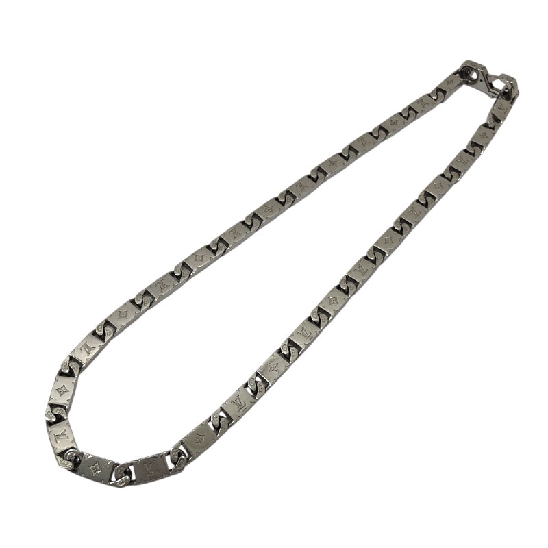 ルイ・ヴィトン LOUIS VUITTON ネックレス･モノグラム タイドアップ シルバー メタル アクセサリー