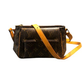ルイ・ヴィトン LOUIS VUITTON ヴィバシテPM M51165 ブラウン モノグラムキャンバス ユニセックス ショルダーバッグ