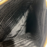 プラダ PRADA ヴィッテダイノカメラバッグ ブラック　ゴールド金具 ヴィッテダイノレザー メンズ ショルダーバッグ