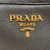 プラダ PRADA ヴィッテダイノカメラバッグ ブラック　ゴールド金具 ヴィッテダイノレザー メンズ ショルダーバッグ