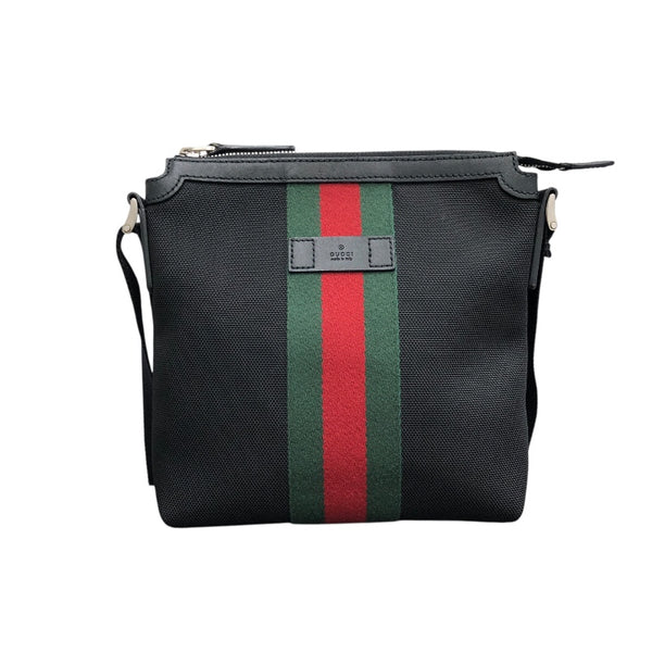 グッチ GUCCI シェリーライン ショルダーバッグ 471454 ベージュ×レッド×グリーン GGキャンバス ユニセックス ショルダーバッグ