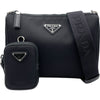 プラダ PRADA Re-Nylon ショルダーバッグ 2VH113 ブラック ナイロン レディース ショルダーバッグ