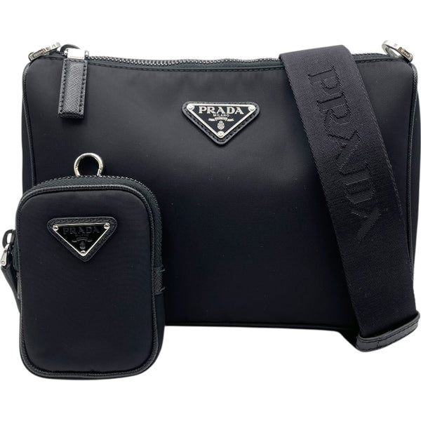 プラダ PRADA Re-Nylon ショルダーバッグ 2VH113 ブラック ナイロン レディース ショルダーバッグ 2300044690273_1_600x600_crop_c