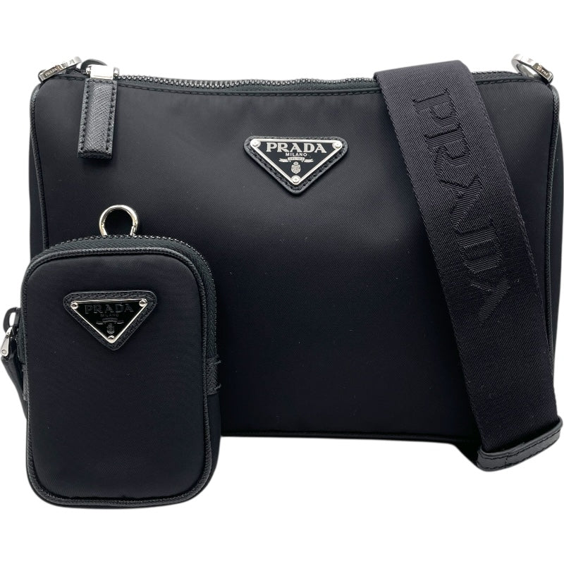 プラダ PRADA Re-Nylon ショルダーバッグ 2VH113 ブラック ナイロン