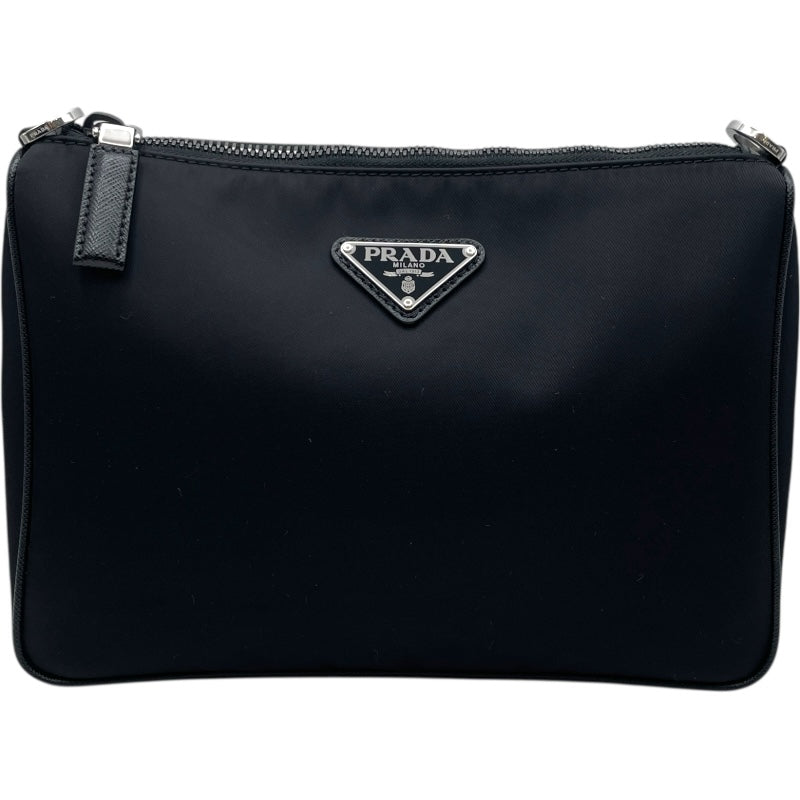 プラダ PRADA Re-Nylon ショルダーバッグ 2VH113 ブラック ナイロン
