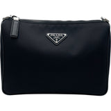 プラダ PRADA Re-Nylon ショルダーバッグ 2VH113 ブラック ナイロン レディース ショルダーバッグ