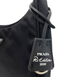 プラダ PRADA Re-Edition 2000 ミニバッグ 1NE515 ブラック×SV金具 ナイロン レディース ハンドバッグ