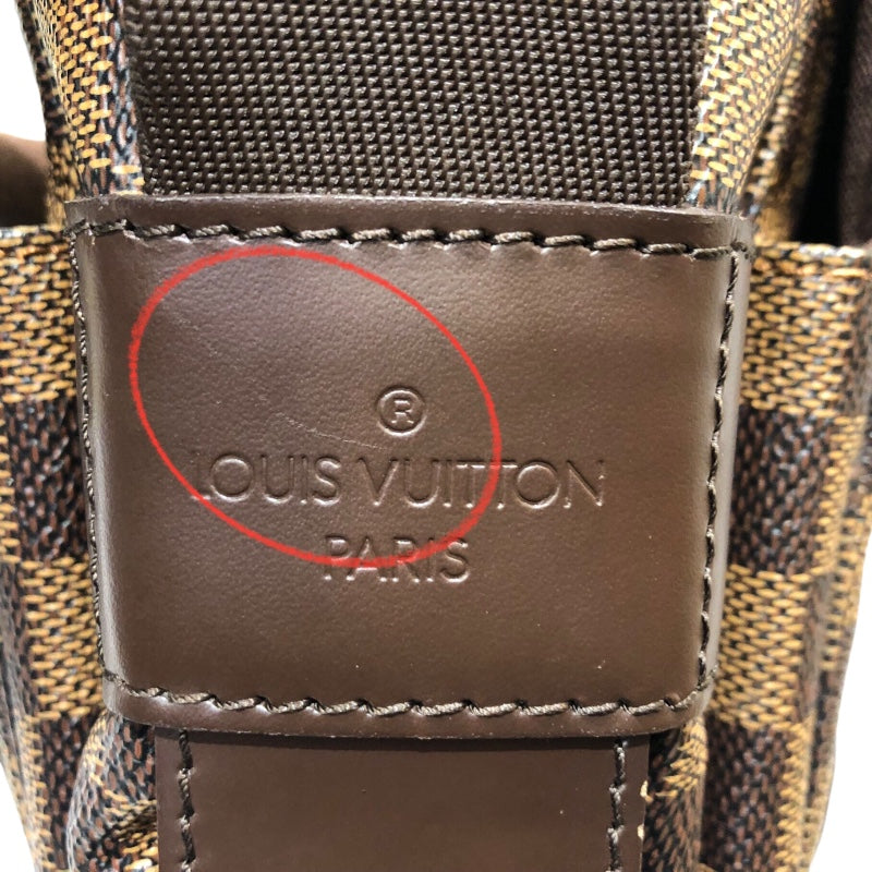 ルイ・ヴィトン LOUIS VUITTON ナヴィグリオ N45255 ブラウン ダミエ・エベヌ レディース ショルダーバッグ