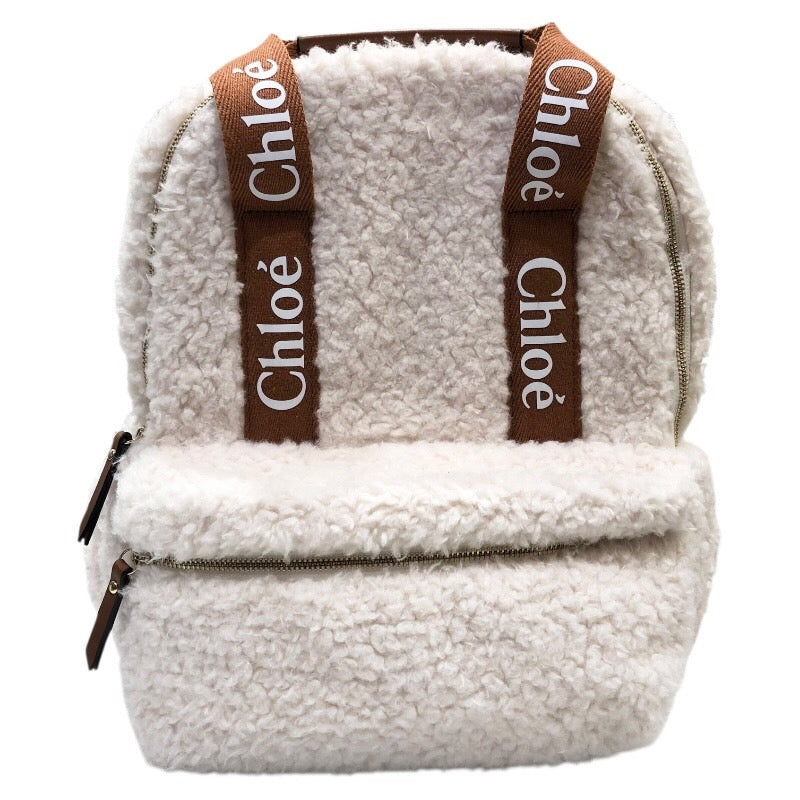 クロエ Chloe ボア　バックパック C10322 アイボリー　 ボア レディース リュック・デイパック