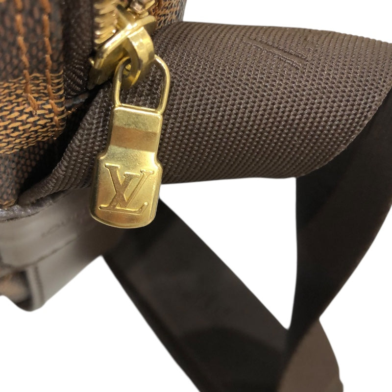 ルイ・ヴィトン LOUIS VUITTON ナヴィグリオ N45255 ブラウン ダミエ・エベヌ レディース ショルダーバッグ