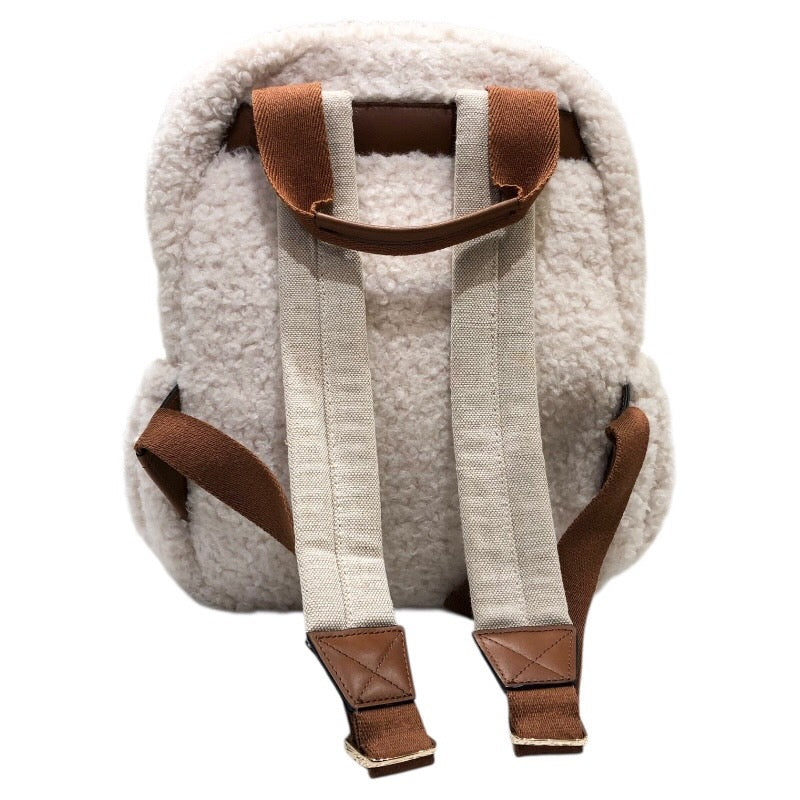 クロエ Chloe ボア　バックパック C10322 アイボリー　 ボア レディース リュック・デイパック