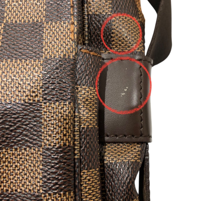 ルイ・ヴィトン LOUIS VUITTON ナヴィグリオ N45255 ブラウン ダミエ・エベヌ レディース ショルダーバッグ