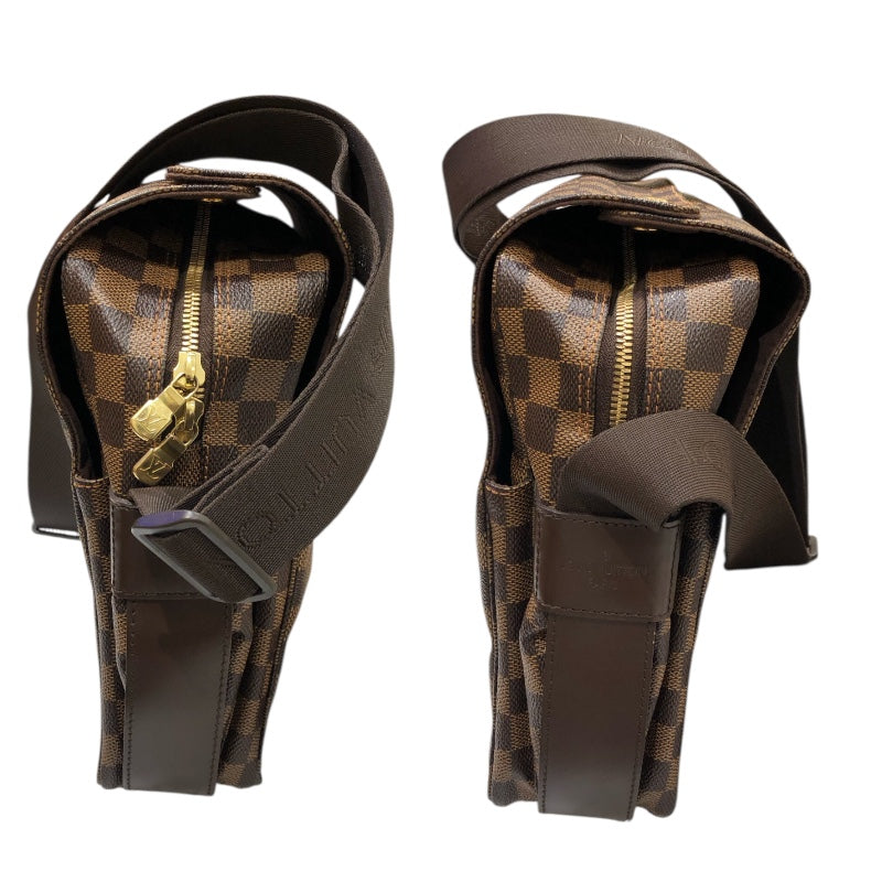 ルイ・ヴィトン LOUIS VUITTON ナヴィグリオ N45255 ブラウン ダミエ・エベヌ レディース ショルダーバッグ