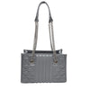 グッチ GUCCI GGマーモント　スモールトート 681483 グレー レザー レディース ショルダーバッグ