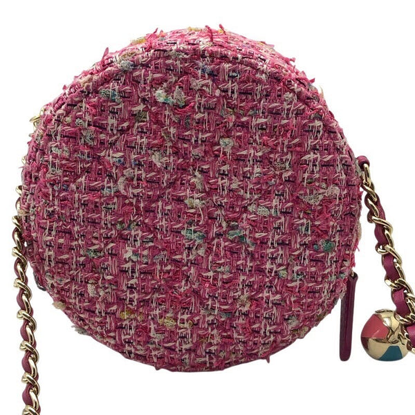 シャネル CHANEL ラウンド チェーンクラッチ レディース ショルダーバッグ