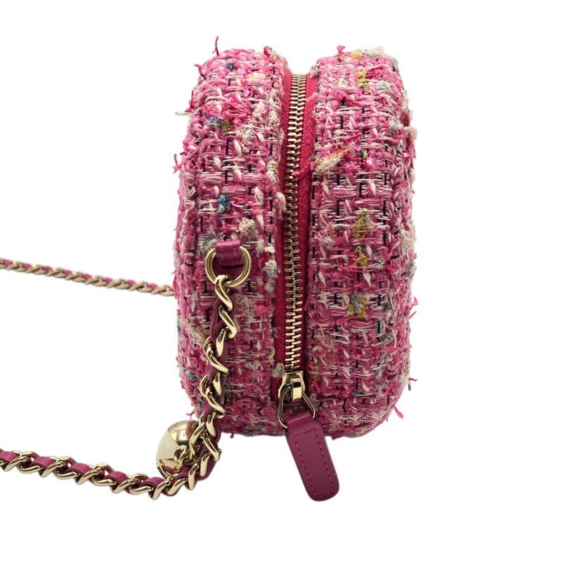 シャネル CHANEL ラウンド チェーンクラッチ レディース ショルダーバッグ