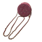 シャネル CHANEL ラウンド チェーンクラッチ レディース ショルダーバッグ