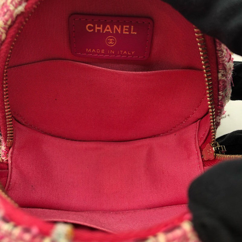 シャネル CHANEL ラウンド チェーンクラッチ レディース ショルダーバッグ