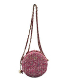 シャネル CHANEL ラウンド チェーンクラッチ レディース ショルダーバッグ