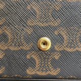 セリーヌ CELINE ミニクロード 10I512 ブラウン/ブラック トリオンフキャンバス/タン レディース ショルダーバッグ