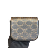 セリーヌ CELINE ミニクロード 10I512 ブラウン/ブラック トリオンフキャンバス/タン レディース ショルダーバッグ