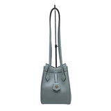 フェンディ FENDI オリガミ ミニ 8BS083 ライトブルー カーフ レディース ショルダーバッグ