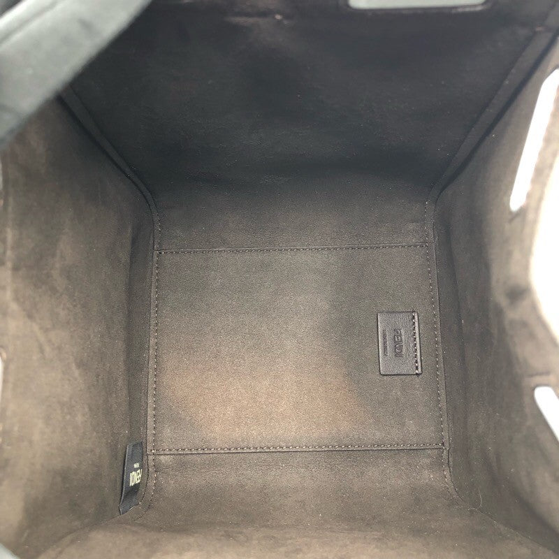 フェンディ FENDI オリガミ ミニ 8BS083 ライトブルー カーフ レディース ショルダーバッグ