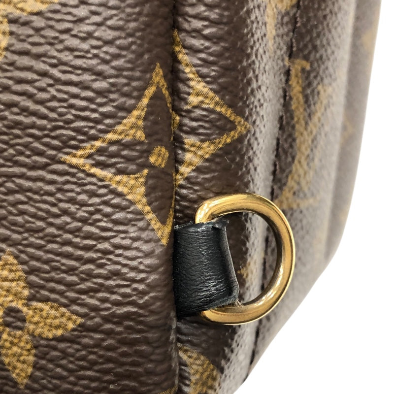 ルイ・ヴィトン LOUIS VUITTON ﾊﾟｰﾑｽﾌﾟﾘﾝｸﾞｽﾊﾞｯｸﾊﾟｯｸMINI M44873 ブラウン PVC ユニセックス リュック・デイパック