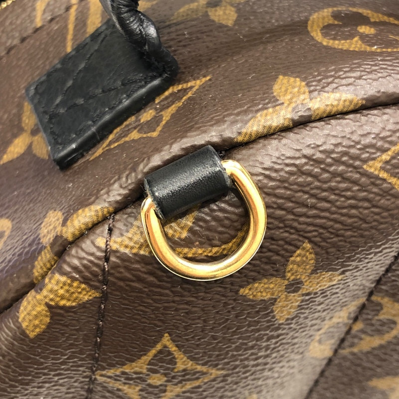 ルイ・ヴィトン LOUIS VUITTON ﾊﾟｰﾑｽﾌﾟﾘﾝｸﾞｽﾊﾞｯｸﾊﾟｯｸMINI M44873 ブラウン PVC ユニセックス リュック・デイパック