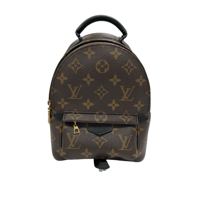 ルイ・ヴィトン LOUIS VUITTON ﾊﾟｰﾑｽﾌﾟﾘﾝｸﾞｽﾊﾞｯｸﾊﾟｯｸMINI M44873 ブラウン PVC ユニセックス リュック・デイパック