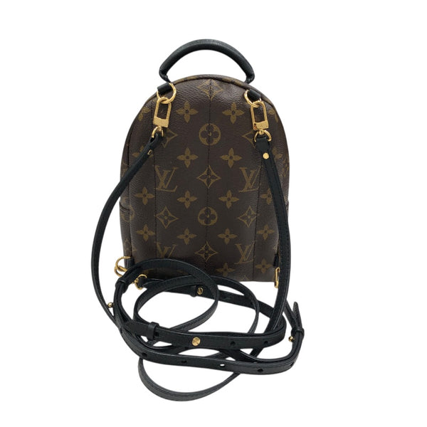 ルイ・ヴィトン LOUIS VUITTON ﾊﾟｰﾑｽﾌﾟﾘﾝｸﾞｽﾊﾞｯｸﾊﾟｯｸMINI M44873 ブラウン PVC ユニセックス リュック・デイパック