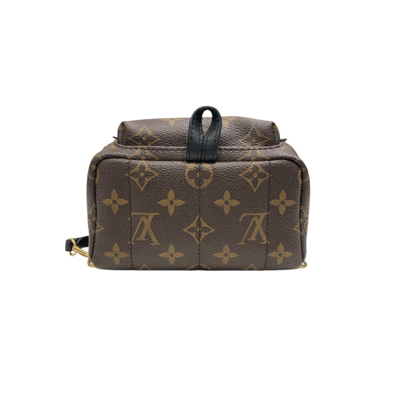 ルイ・ヴィトン LOUIS VUITTON ﾊﾟｰﾑｽﾌﾟﾘﾝｸﾞｽﾊﾞｯｸﾊﾟｯｸMINI M44873 ブラウン PVC ユニセックス リュック・デイパック