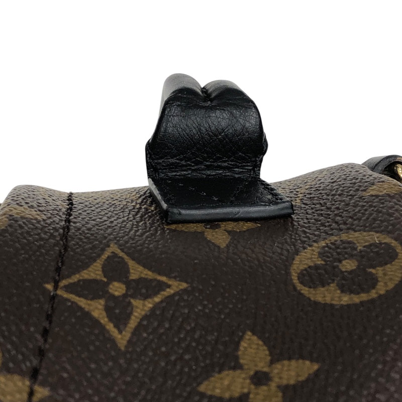 ルイ・ヴィトン LOUIS VUITTON ﾊﾟｰﾑｽﾌﾟﾘﾝｸﾞｽﾊﾞｯｸﾊﾟｯｸMINI M44873 ブラウン PVC ユニセックス リュック・デイパック