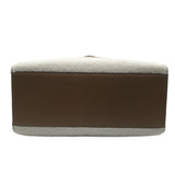 フェンディ FENDI サンシャインミディアム 8BH386 クリーム シアリング レディース トートバッグ