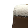 フェンディ FENDI サンシャインミディアム 8BH386 クリーム シアリング レディース トートバッグ