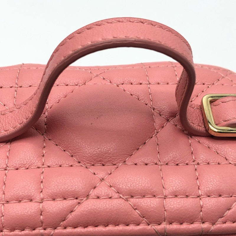 クリスチャン・ディオール Christian Dior レディディオール マイクロバニティ カナージュラム レディース ショルダーバッグ