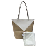 ロエベ LOEWE パズルフォルドトート A779G50X18 アイボリー・ベージュ カーフ レディース トートバッグ